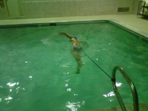 Stationary Swimming